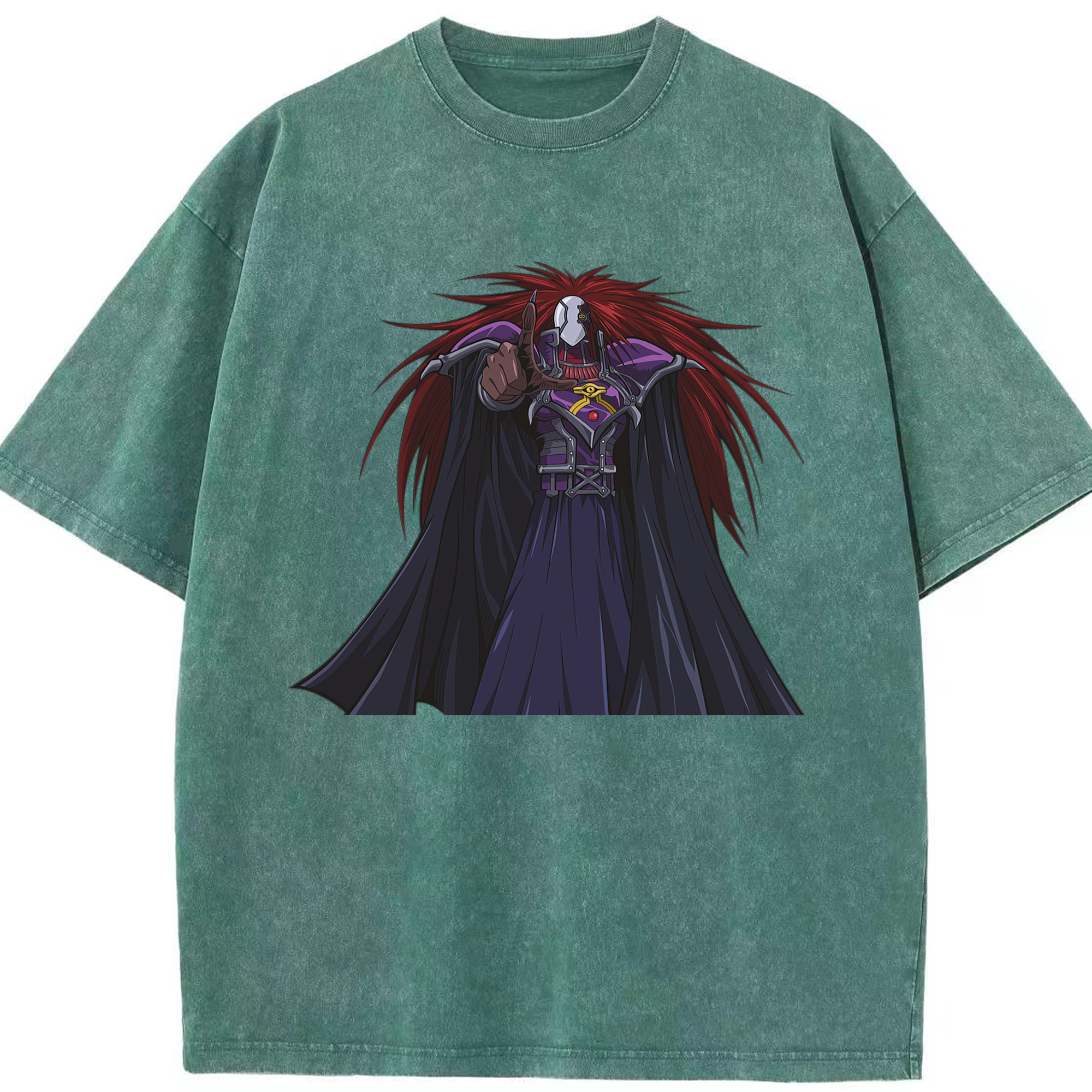（画像用） 遊☆戯☆王 Yu-Gi-Oh! 綿100% ヴィンテージ風 半袖Tシャツ（フロントプリント）